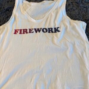 Old navy "firework" tank